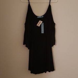 Solitaire Swim Black Cover-up